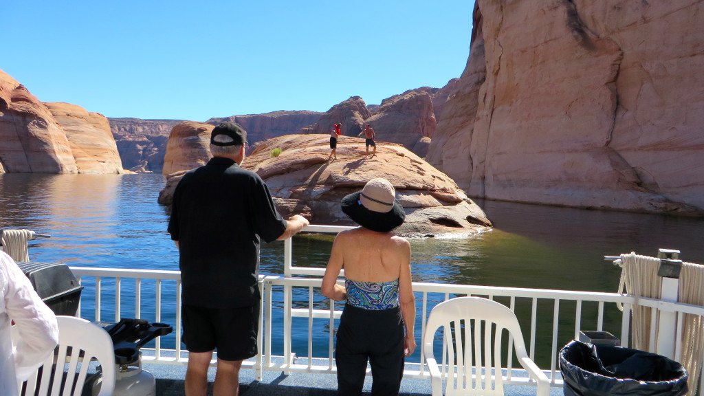 Lake Powell Party Boat Alpine Socal Rally Day 6 Wahweap Cg Lake 9823